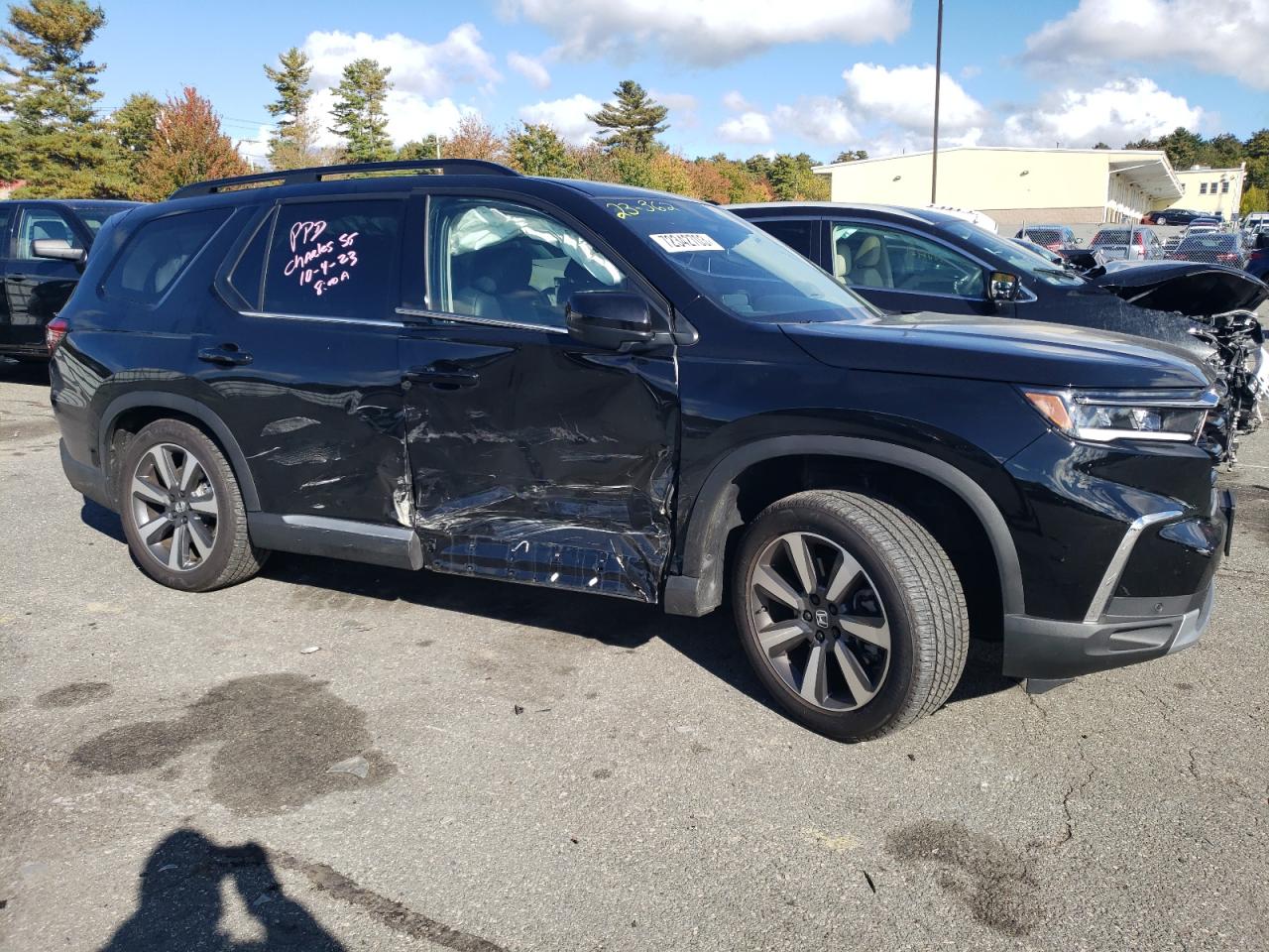2023 HONDA PILOT TOURING VIN:5FNYG1H78PB010888