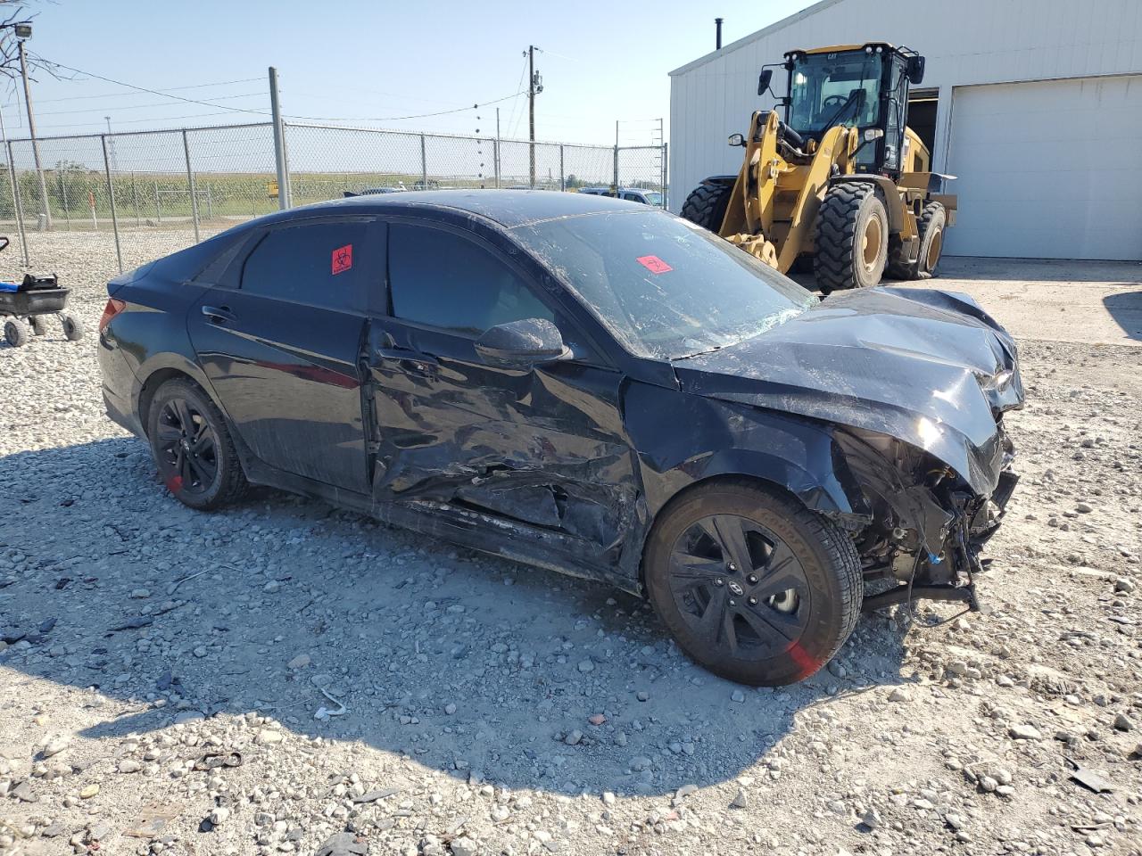 2023 HYUNDAI ELANTRA BLUE VIN:KMHLM4AJ9PU078758