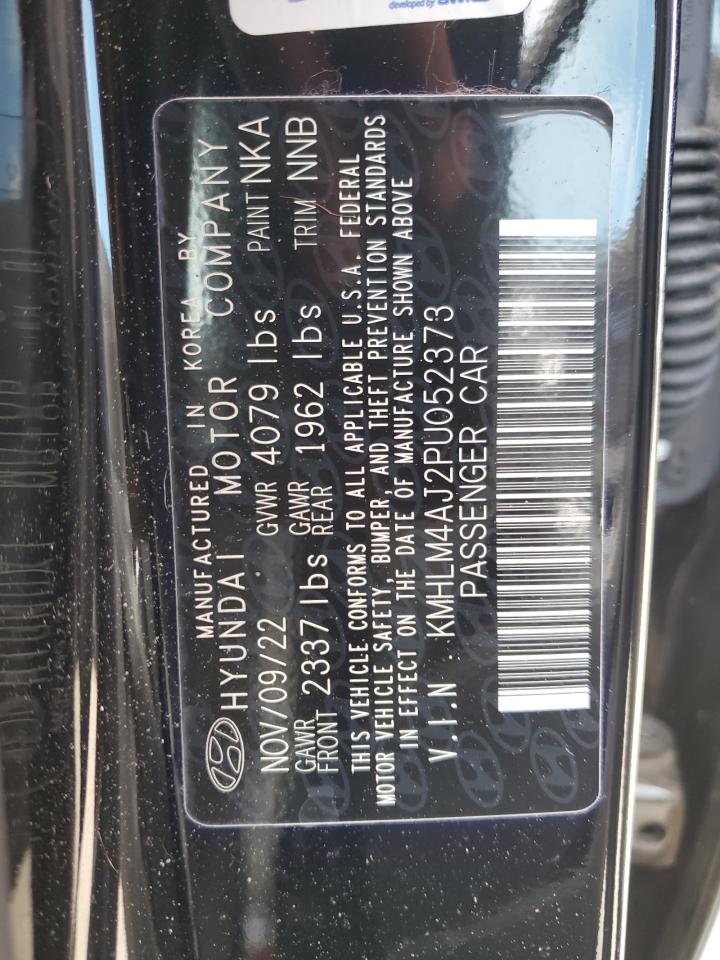 2023 HYUNDAI ELANTRA BLUE VIN:KMHLM4AJ2PU052373