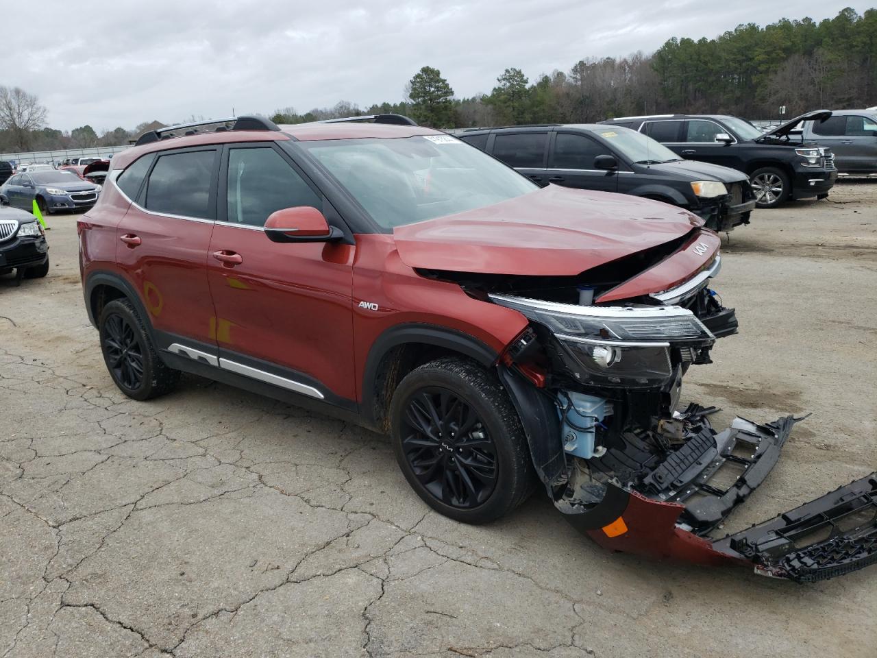 2022 KIA SELTOS NIGHTFALL VIN:KNDEUCA27N7278307