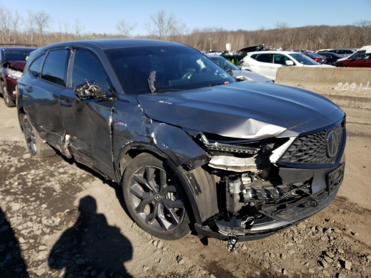 2022 ACURA MDX A-SPEC VIN:5J8YE1H07NL019117