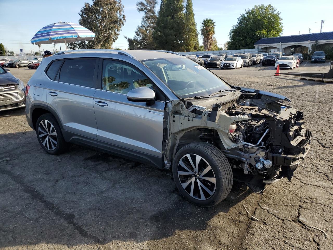 2022 VOLKSWAGEN TAOS SE VIN:3VVRX7B29NM045020