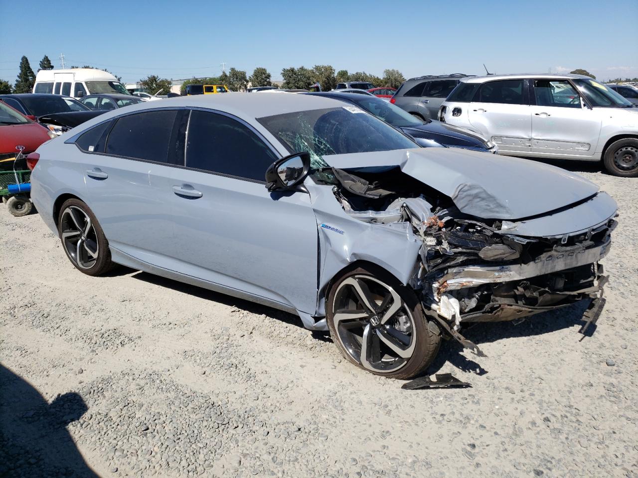 2022 HONDA ACCORD HYBRID SPORT VIN:1HGCV3F2XNA047144