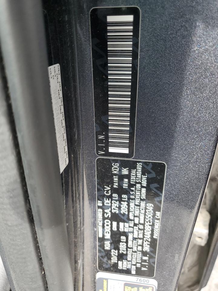 2023 KIA FORTE LX VIN:3KPF24AD8PE550349