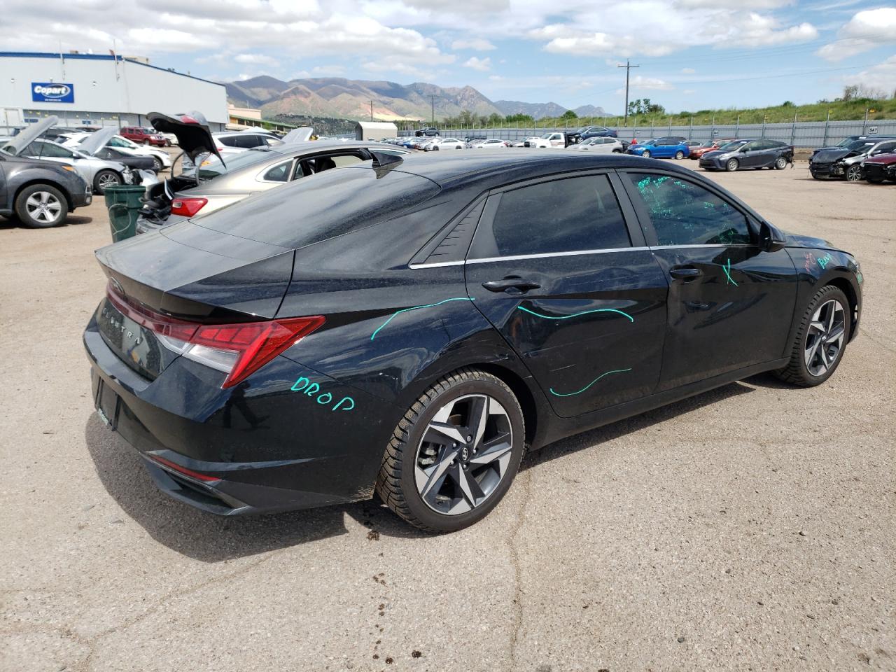 2022 HYUNDAI ELANTRA SEL VIN:KMHLN4AGXNU358218