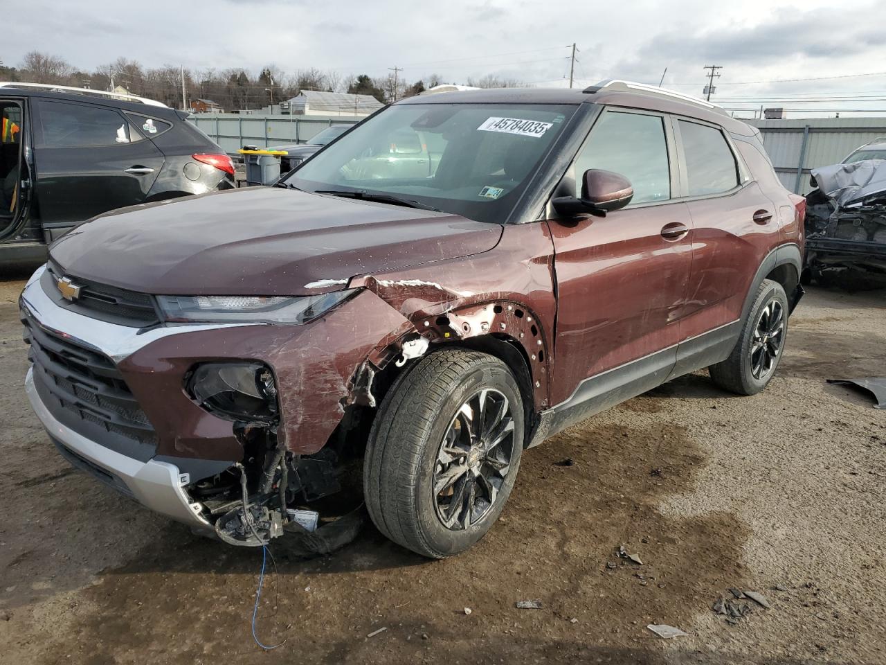 2022 CHEVROLET TRAILBLAZER LT VIN:KL79MRSL0NB135771