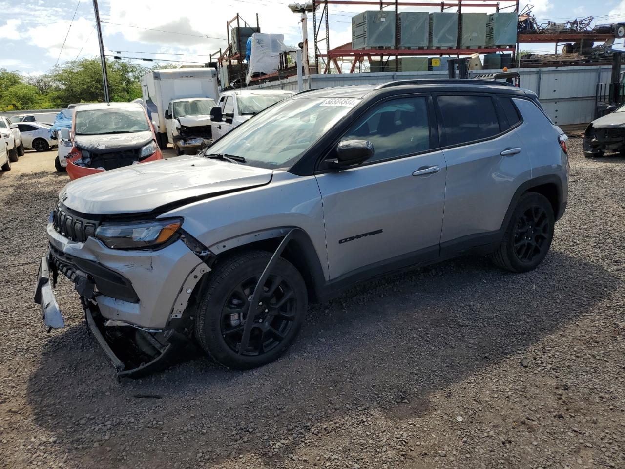 2022 JEEP COMPASS LATITUDE VIN:3C4NJCBB1NT214783