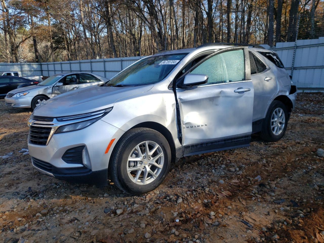 2022 CHEVROLET EQUINOX LT VIN:3GNAXKEV2NL262863
