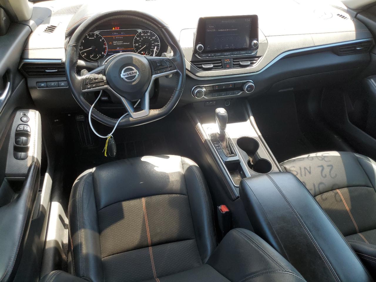 2022 NISSAN ALTIMA SR VIN:1N4BL4CV1NN392596