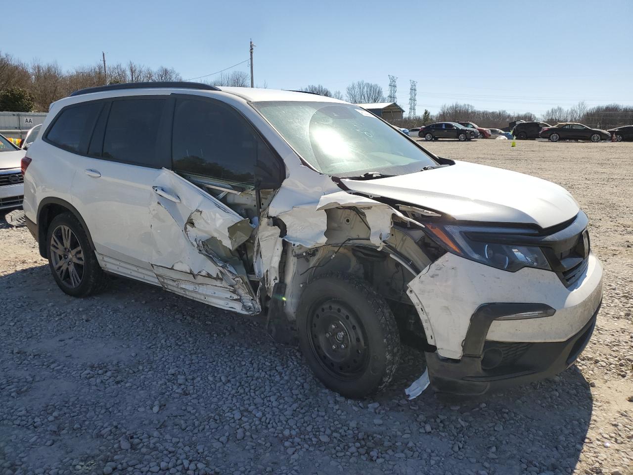 2022 HONDA PILOT SPORT VIN:5FNYF6H38NB096312