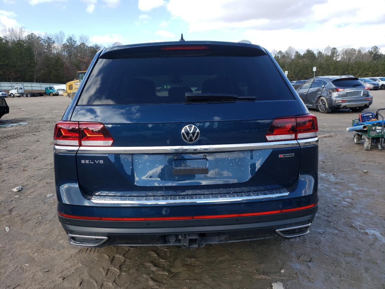 2022 VOLKSWAGEN ATLAS SEL VIN:1V2BR2CA7NC551867