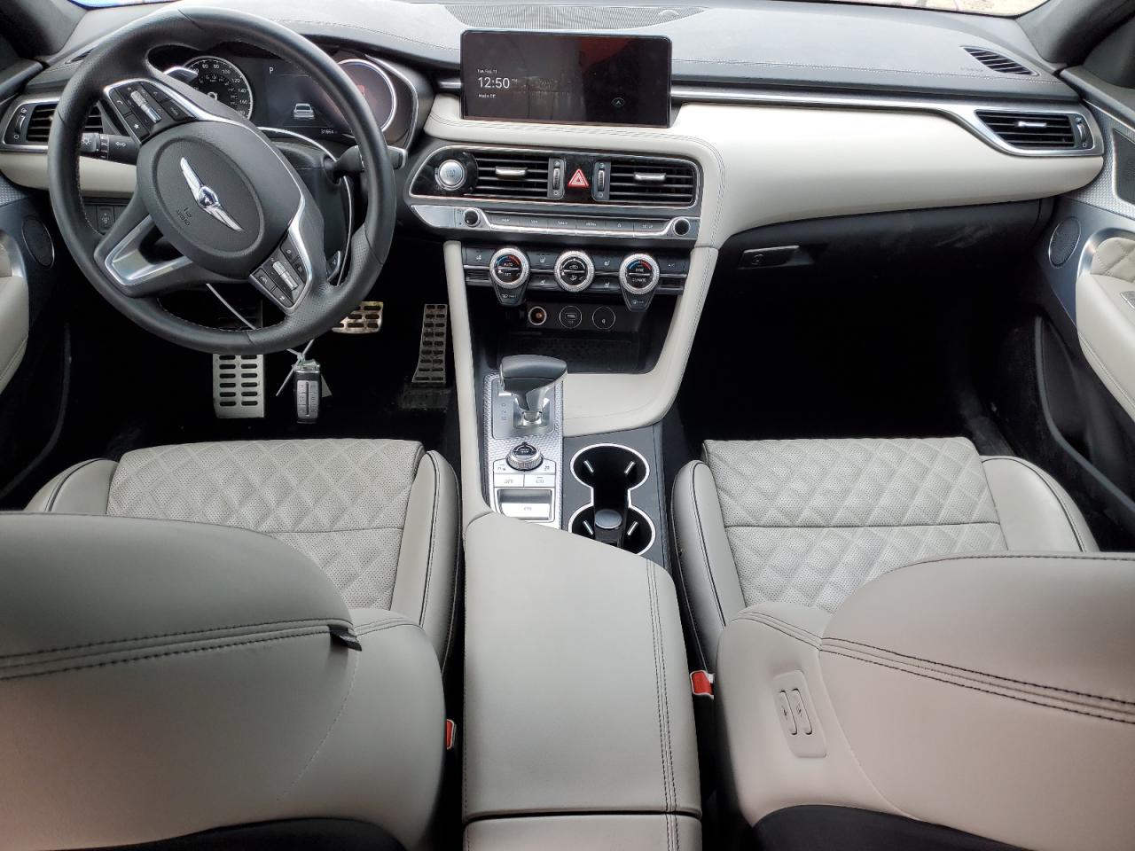 2022 GENESIS G70 BASE VIN:KMTG54TE4NU088387