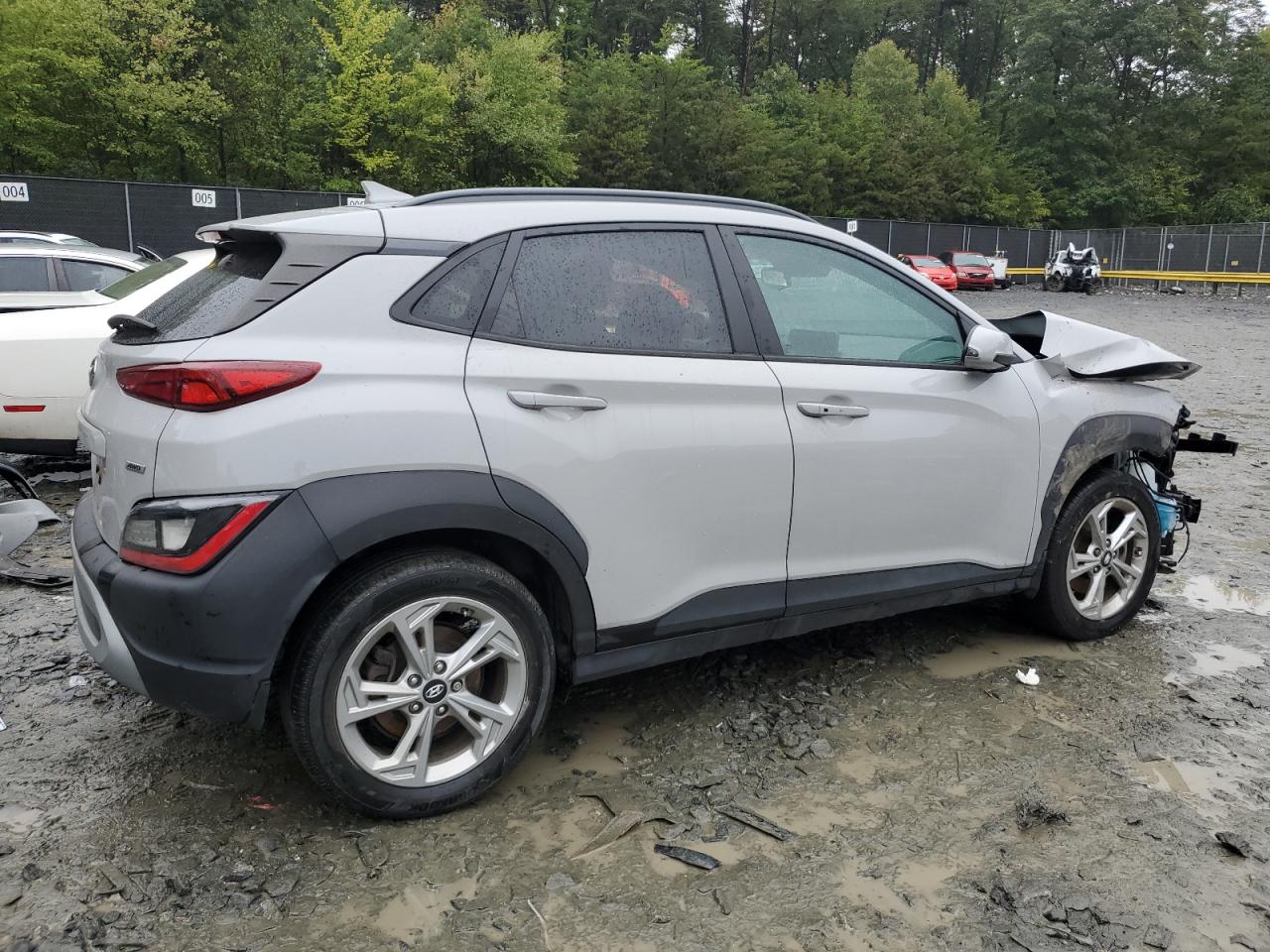 2022 HYUNDAI KONA SEL VIN:KM8K6CAB7NU870753