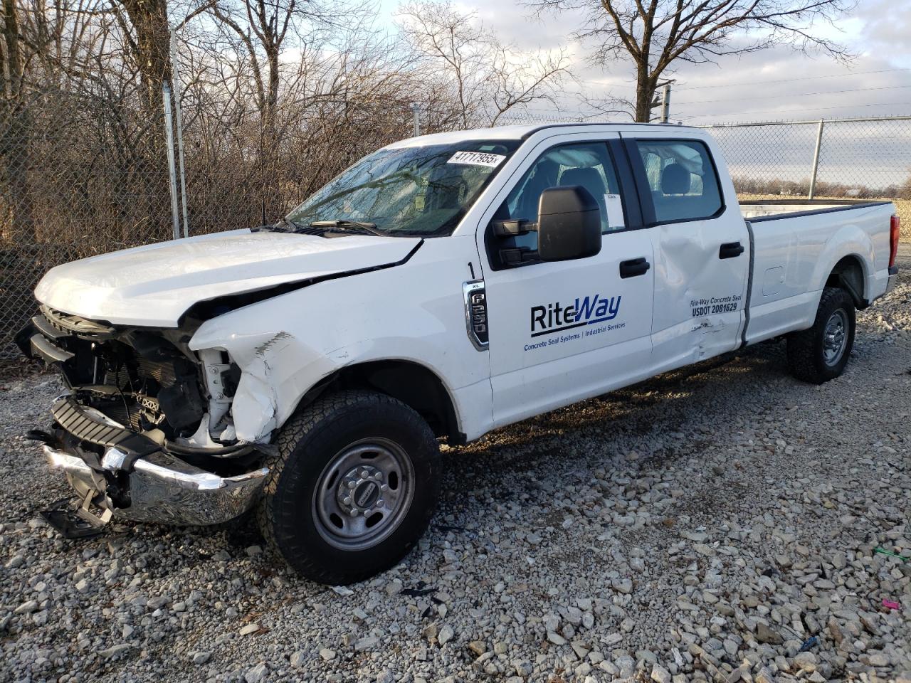 2022 FORD F250 SUPER DUTY VIN:1FT7W2A60NEC59187