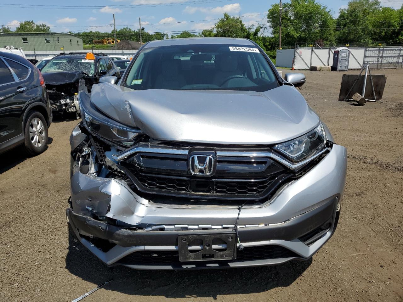 2022 HONDA CR-V EX VIN:2HKRW2H54NH659436