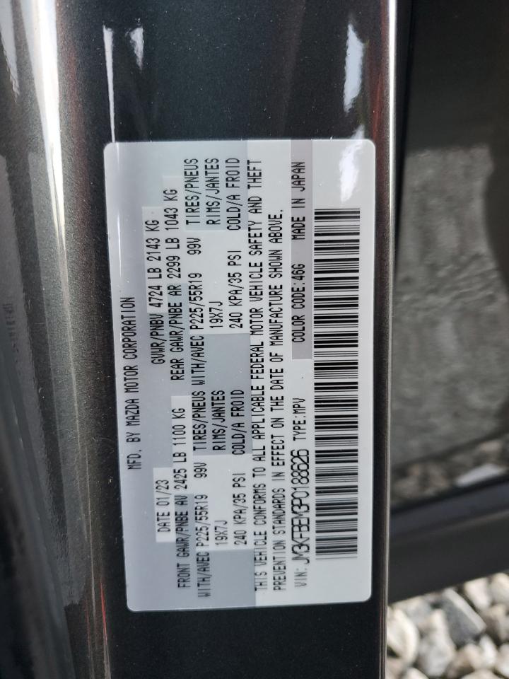 2023 MAZDA CX-5 PREMIUM PLUS VIN:JM3KFBEM3P0188626