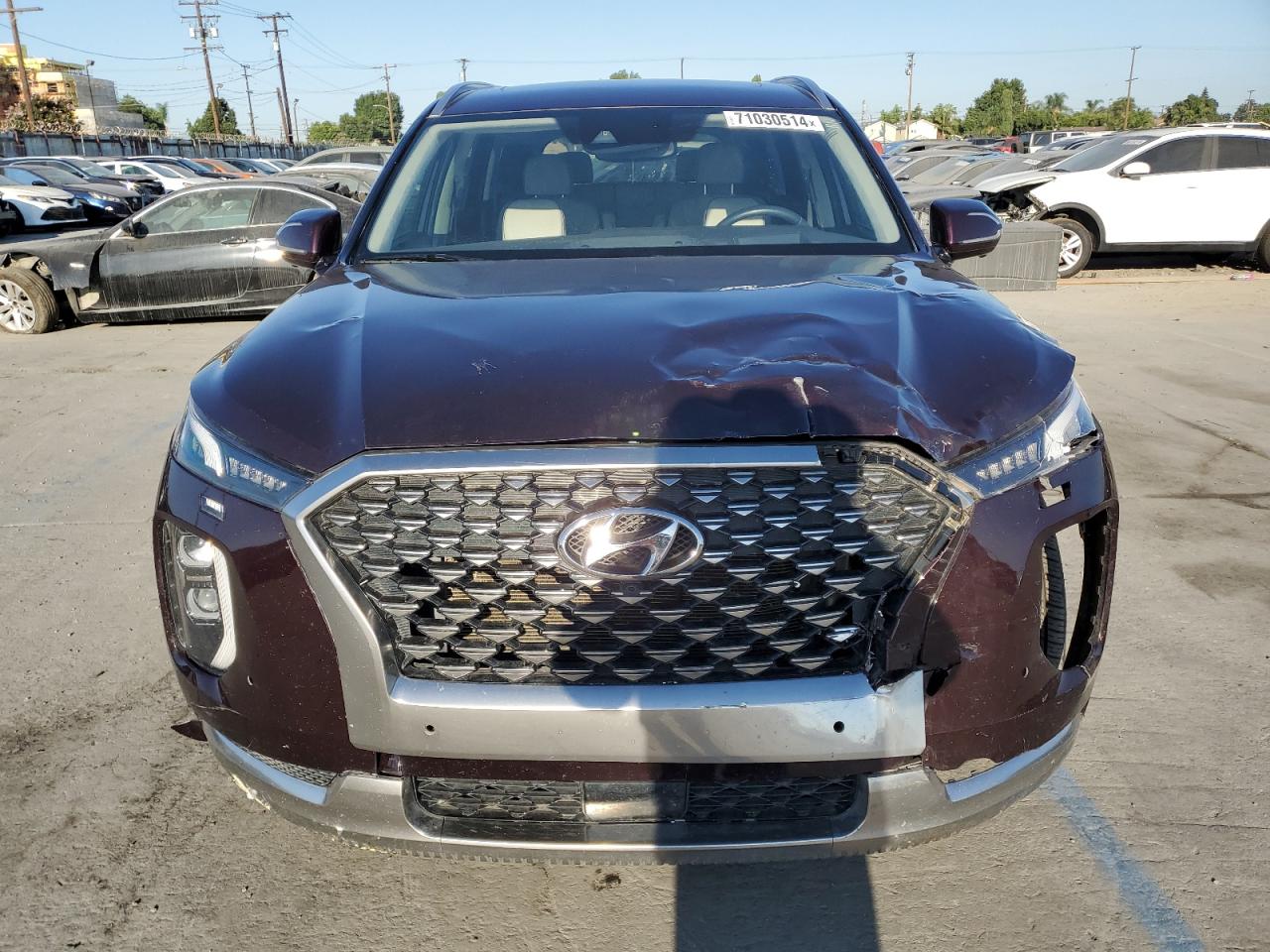 2022 HYUNDAI PALISADE CALLIGRAPHY VIN:KM8R74HEXNU467710