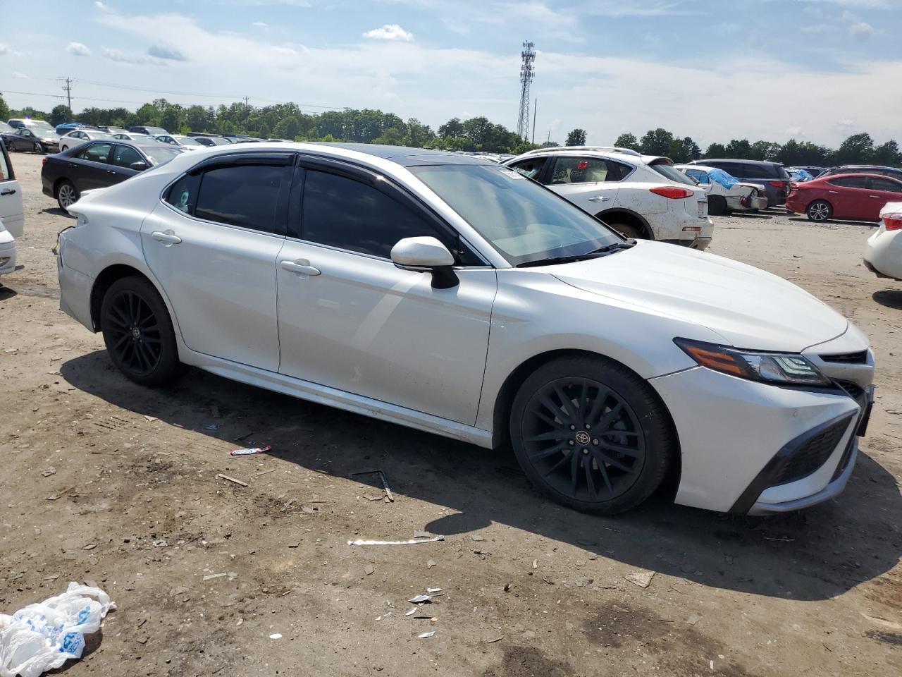 2022 TOYOTA CAMRY TRD VIN:4T1KZ1AK8NU063301