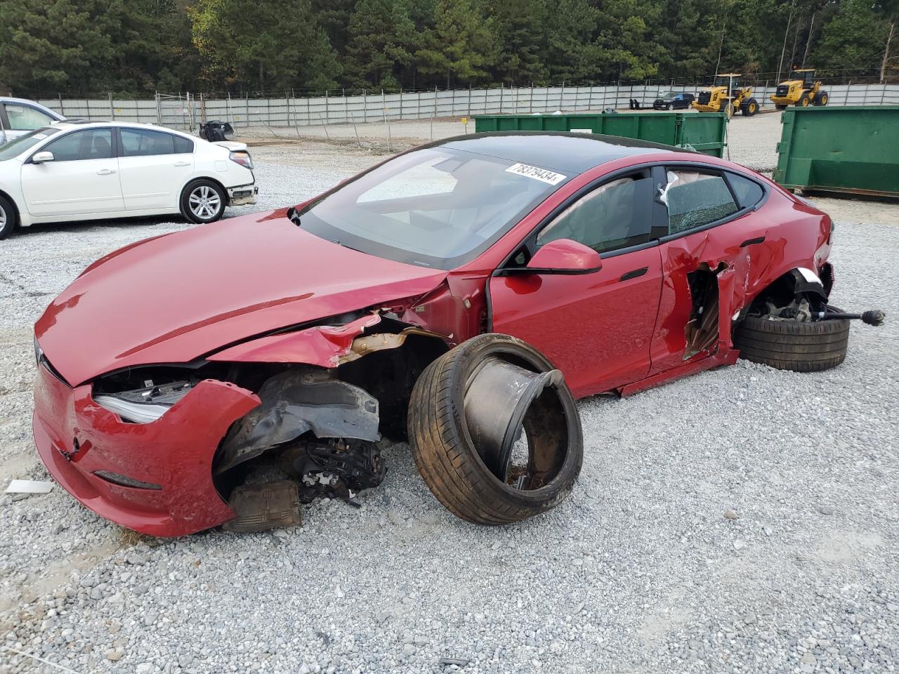 2022 TESLA MODEL S  VIN:5YJSA1E62NF460780
