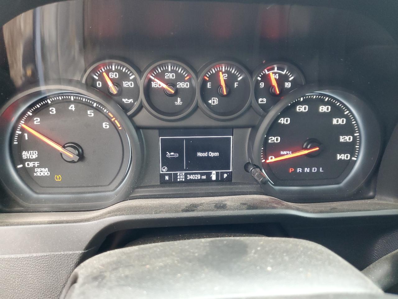 2022 CHEVROLET SILVERADO K1500 CUSTOM VIN:1GCPDBEK3NZ558906