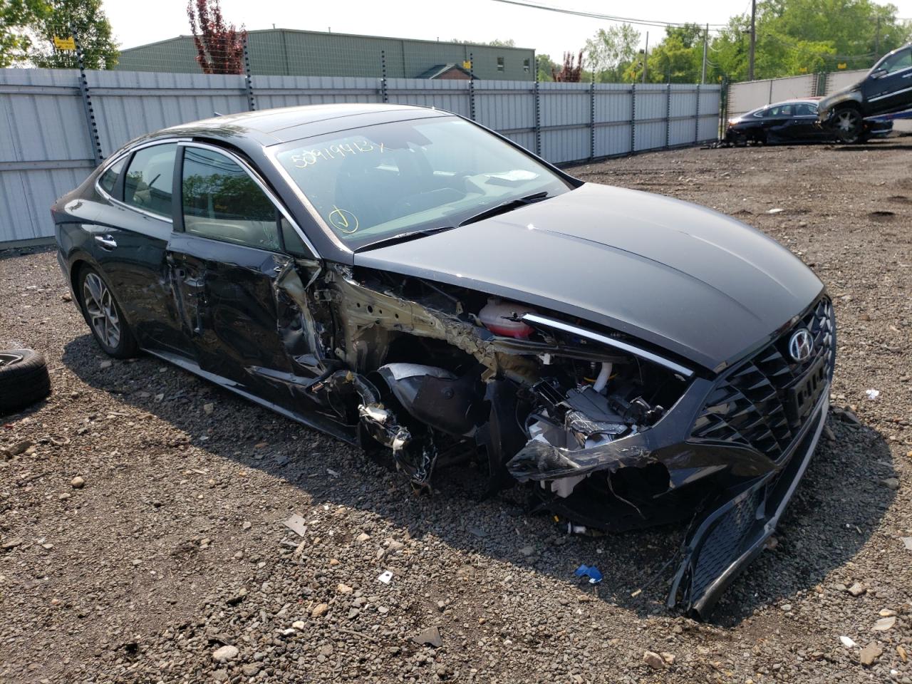 2022 HYUNDAI SONATA SEL VIN:KMHL14JA2NA191670