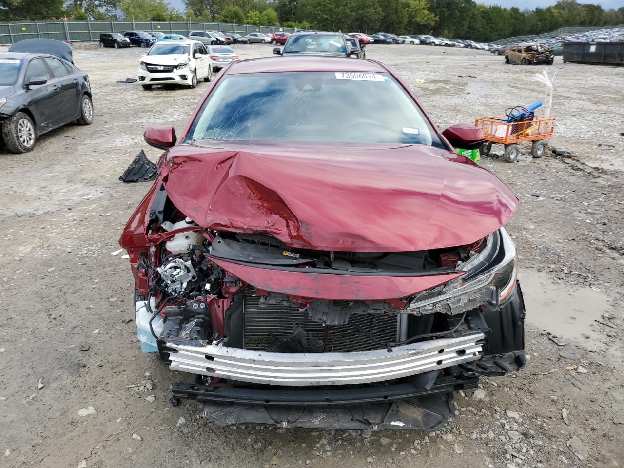 2022 TOYOTA COROLLA LE VIN:JTDEPMAE9NJ211668