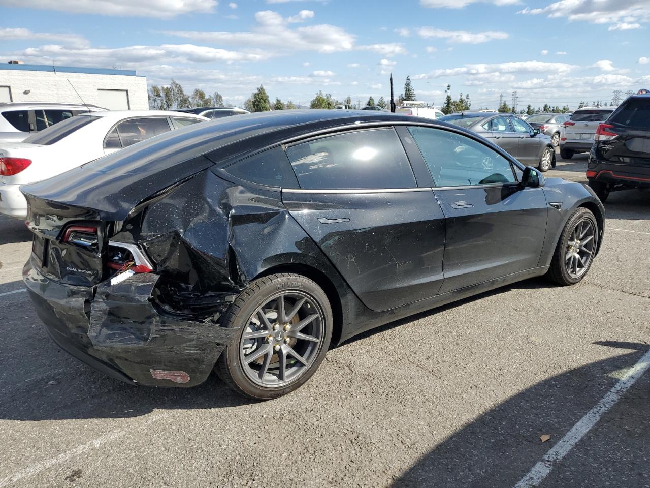 2022 TESLA MODEL 3  VIN:5YJ3E1EB8NF125934