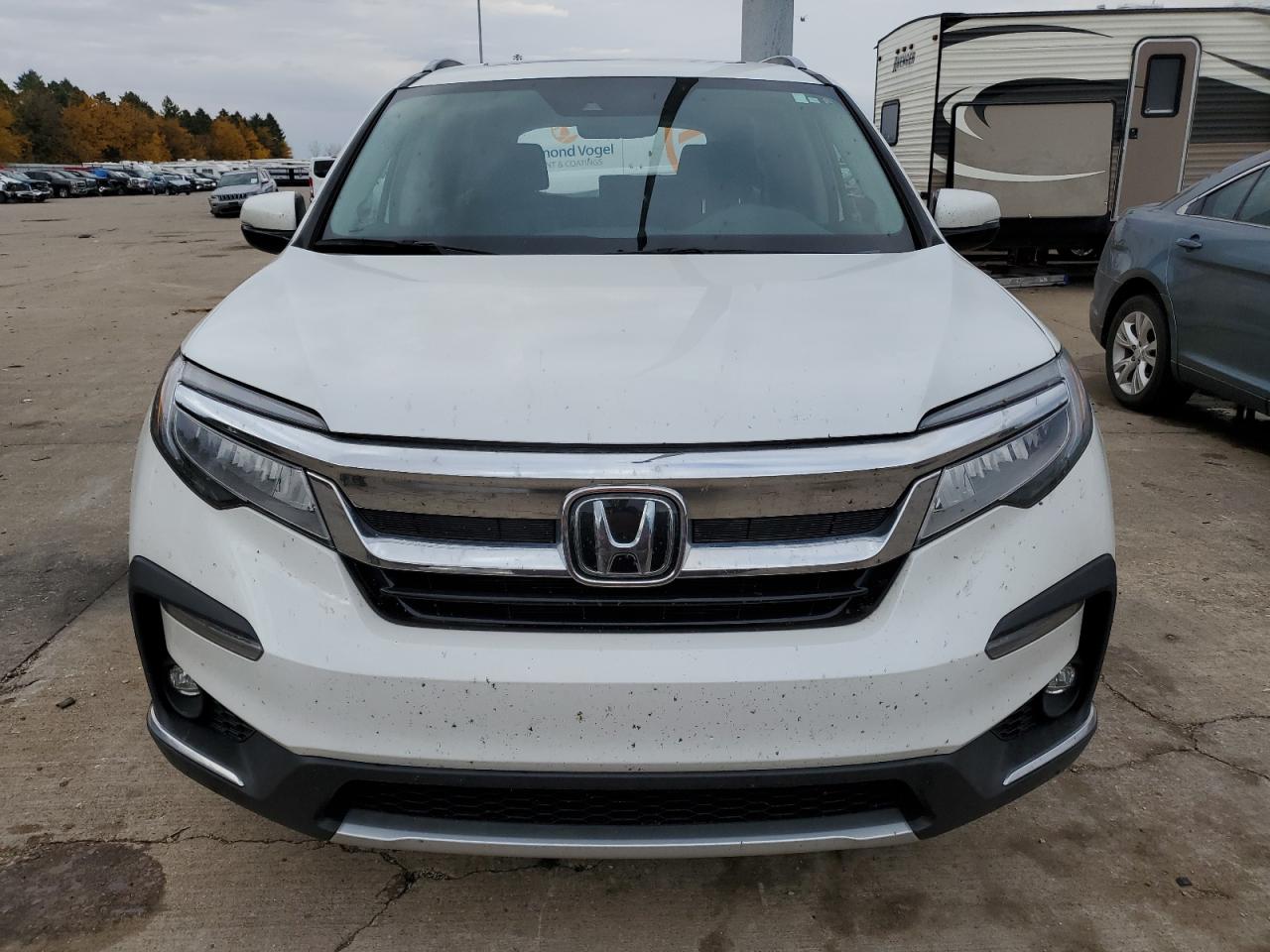2022 HONDA PILOT TOURING VIN:5FNYF6H66NB068406