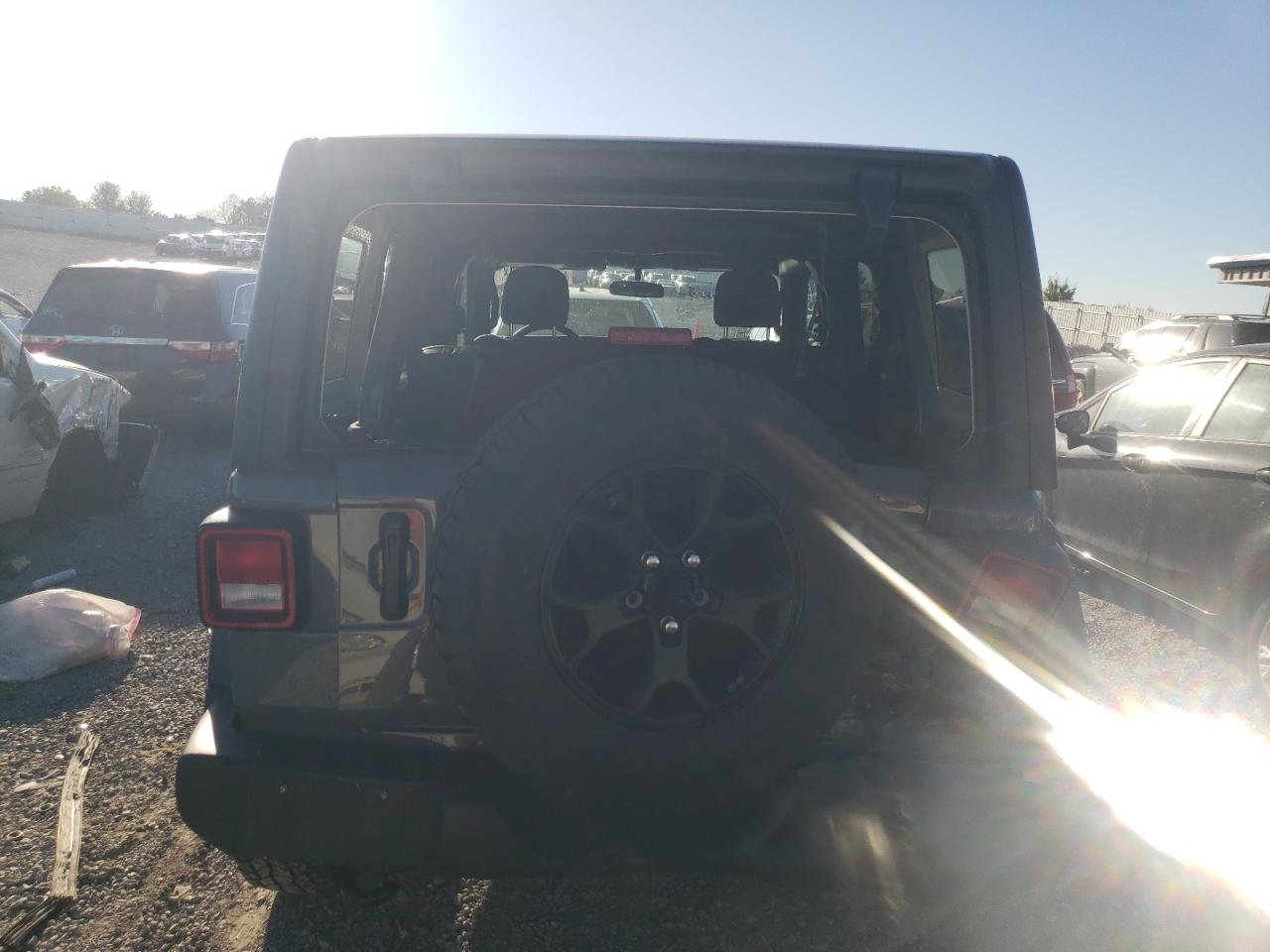 2022 JEEP WRANGLER UNLIMITED SPORT VIN:1C4HJXDN2NW273413