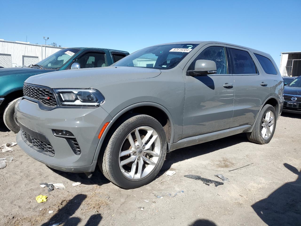 2022 DODGE DURANGO GT VIN:1C4RDJDG6NC227157