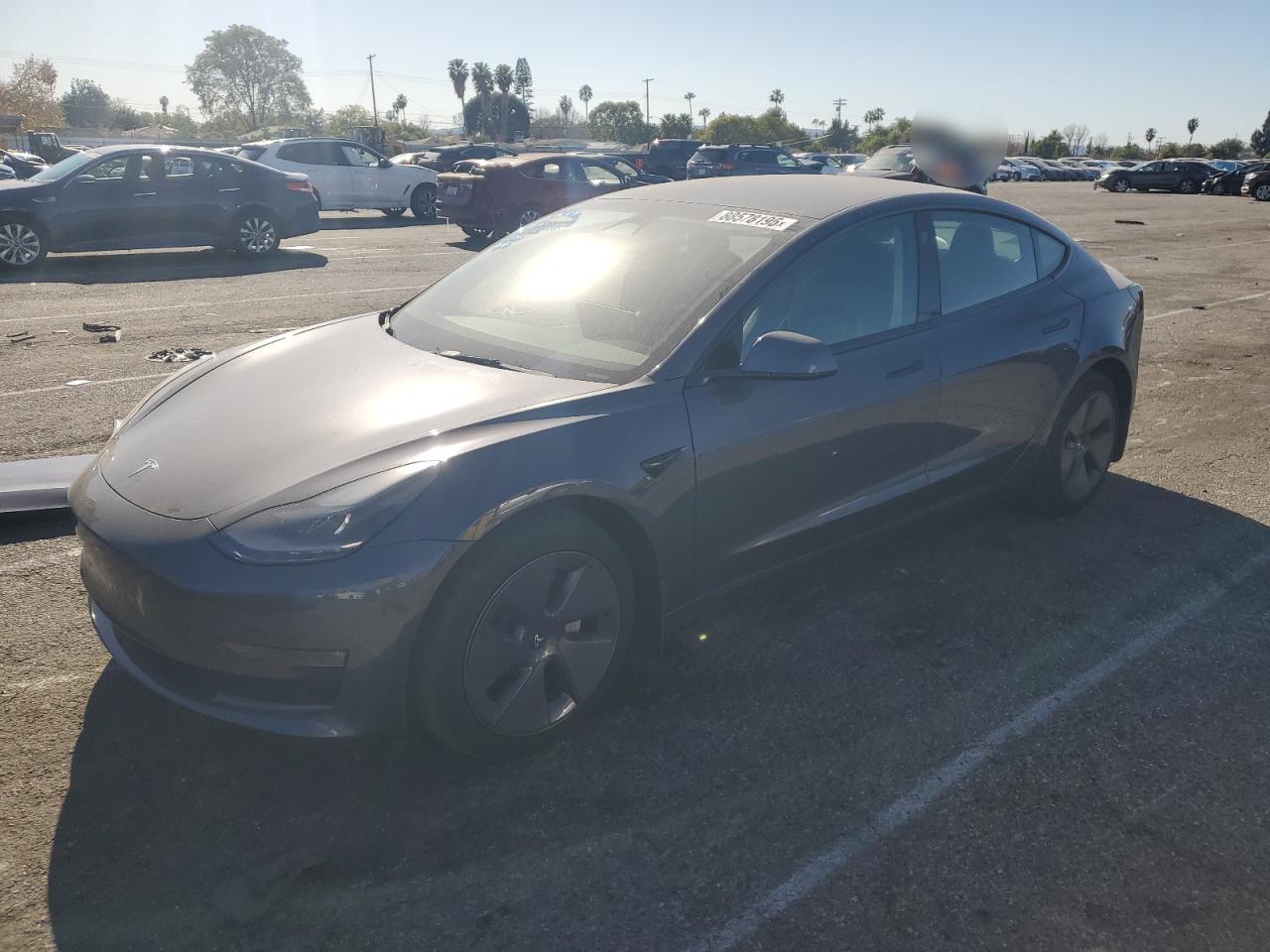 2022 TESLA MODEL 3  VIN:5YJ3E1EB1NF163084