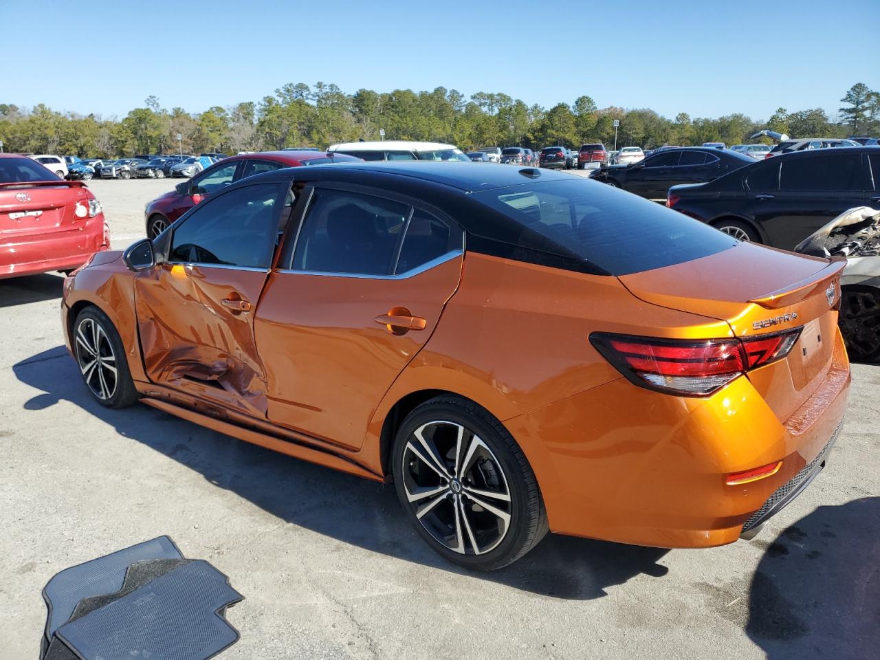2022 NISSAN SENTRA SR VIN:3N1AB8DV3NY285537