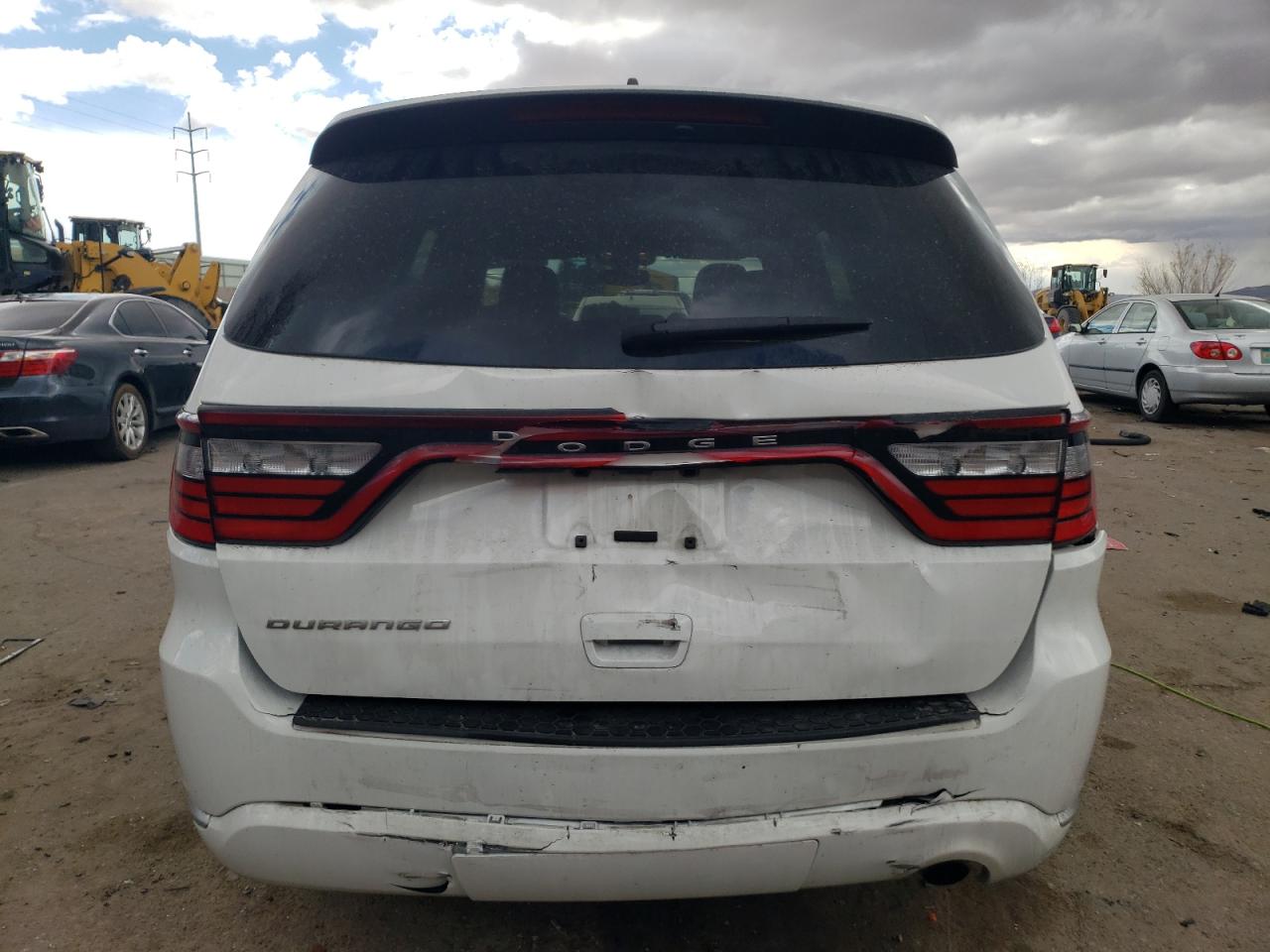 2022 DODGE DURANGO SXT VIN:1C4RDHAG9NC158977