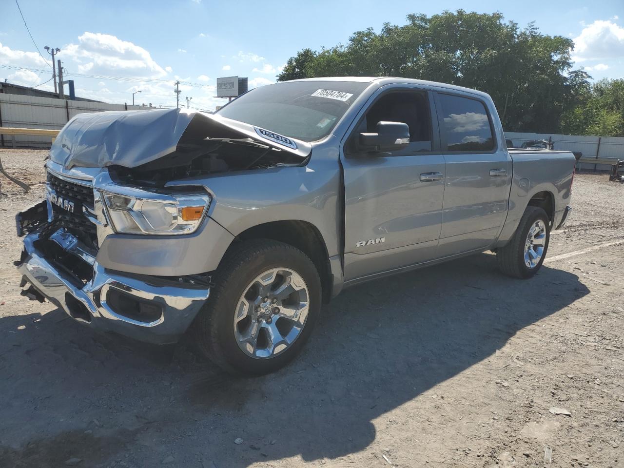 2022 RAM 1500 BIG HORN/LONE STAR VIN:1C6SRFFT2NN477467