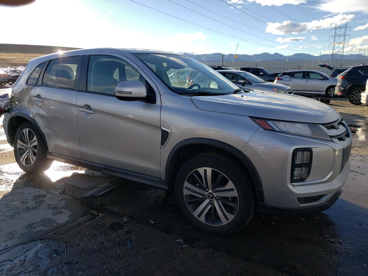 2022 MITSUBISHI OUTLANDER SPORT ES VIN:JA4ARUAU4NU008860