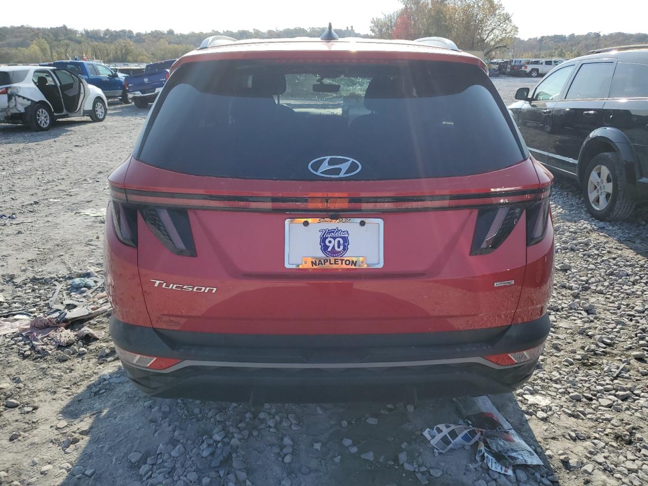 2022 HYUNDAI TUCSON SEL VIN:5NMJFCAE2NH093268