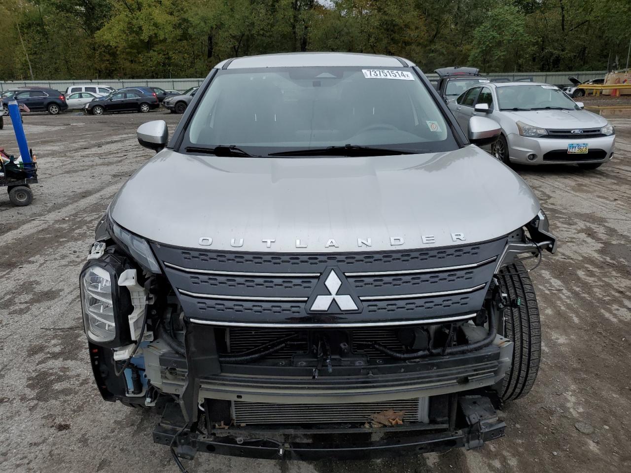 2022 MITSUBISHI OUTLANDER ES VIN:JA4J4TA8XNZ018503