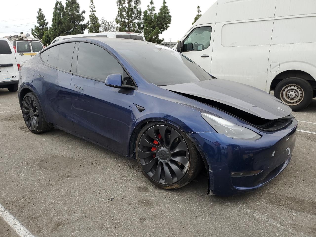 2022 TESLA MODEL Y  VIN:7SAYGDEF2NF524037