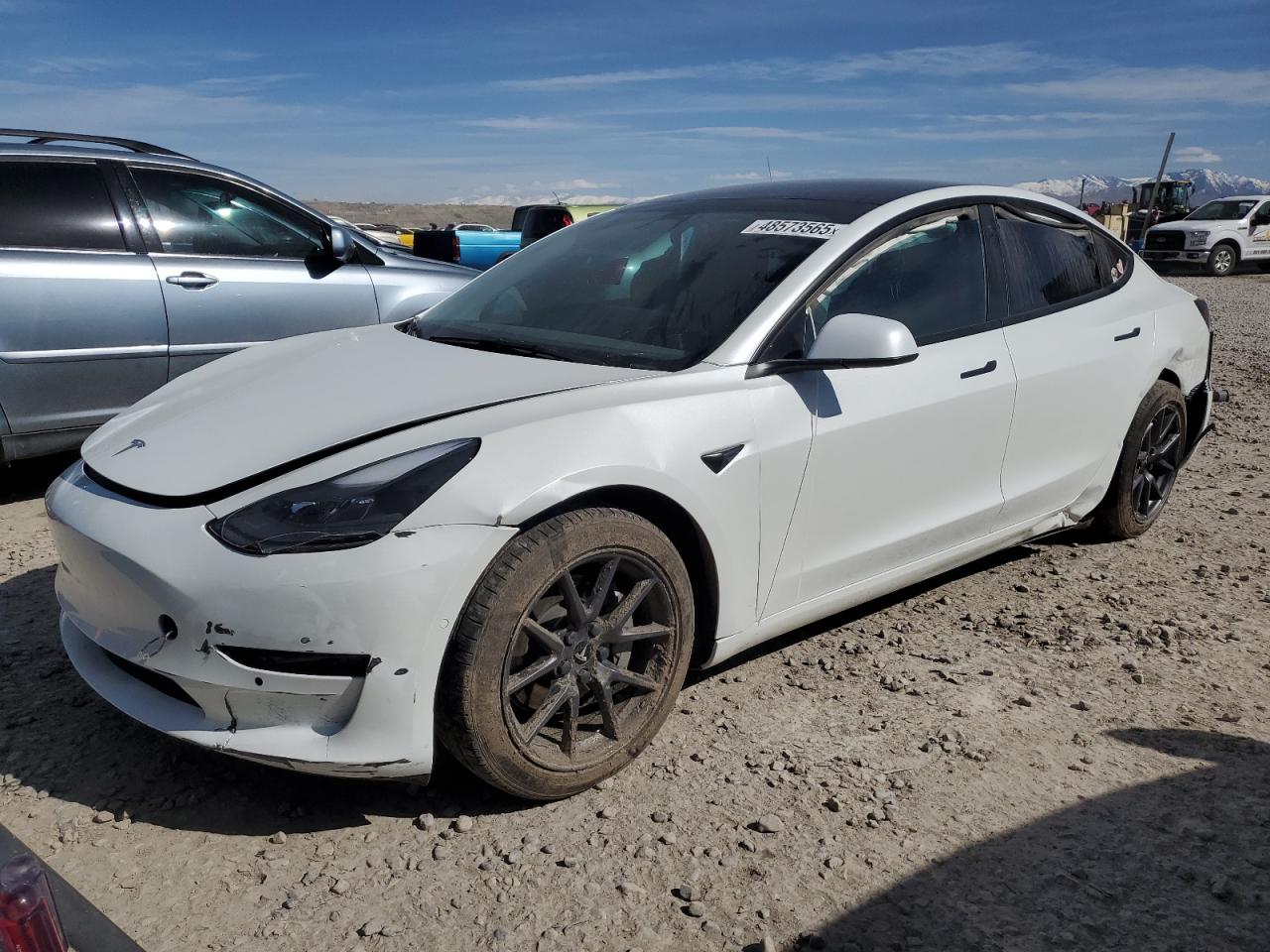 2022 TESLA MODEL 3  VIN:5YJ3E1EB4NF317528