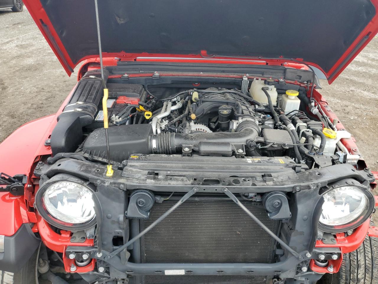 2022 JEEP GLADIATOR SPORT VIN:1C6HJTAG7NL166395