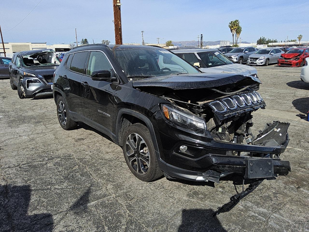 2022 JEEP COMPASS LIMITED VIN:3C4NJDCB2NT205790