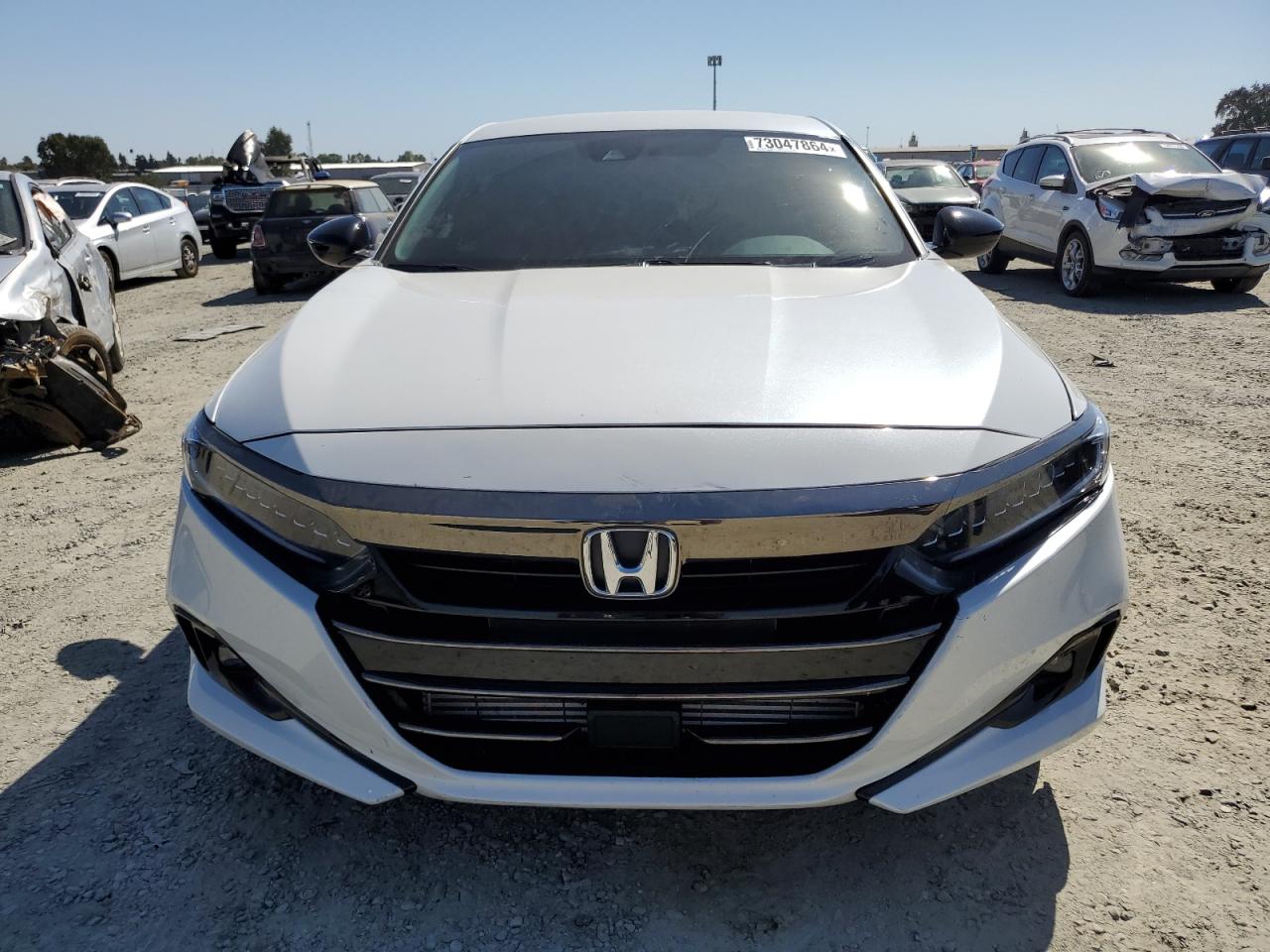 2022 HONDA ACCORD SPORT VIN:1HGCV1F3XNA061512