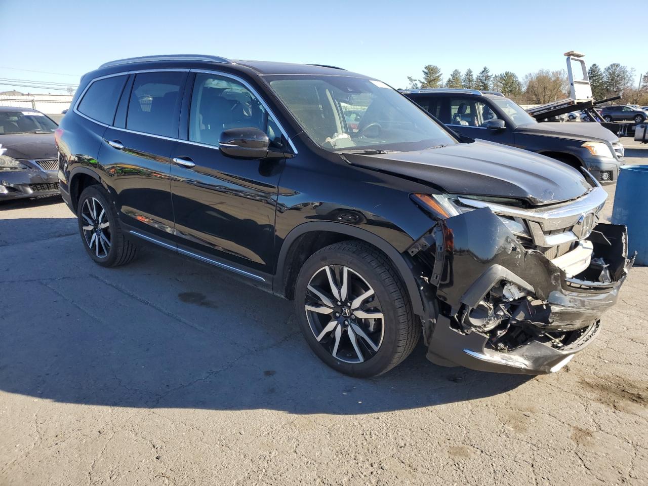 2022 HONDA PILOT TOURING VIN:5FNYF6H67NB000678