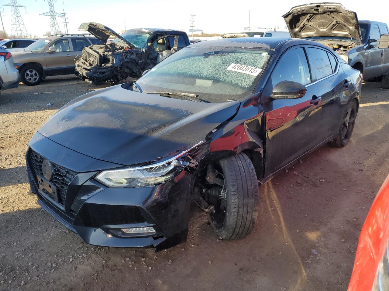 2022 NISSAN SENTRA SR VIN:3N1AB8DV5NY283580