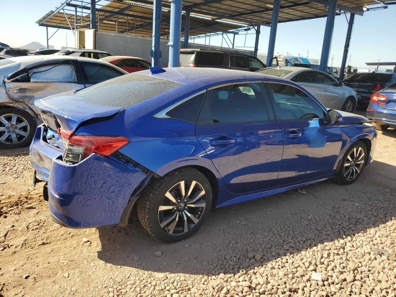 2022 HONDA CIVIC EX VIN:2HGFE1F71NH309034