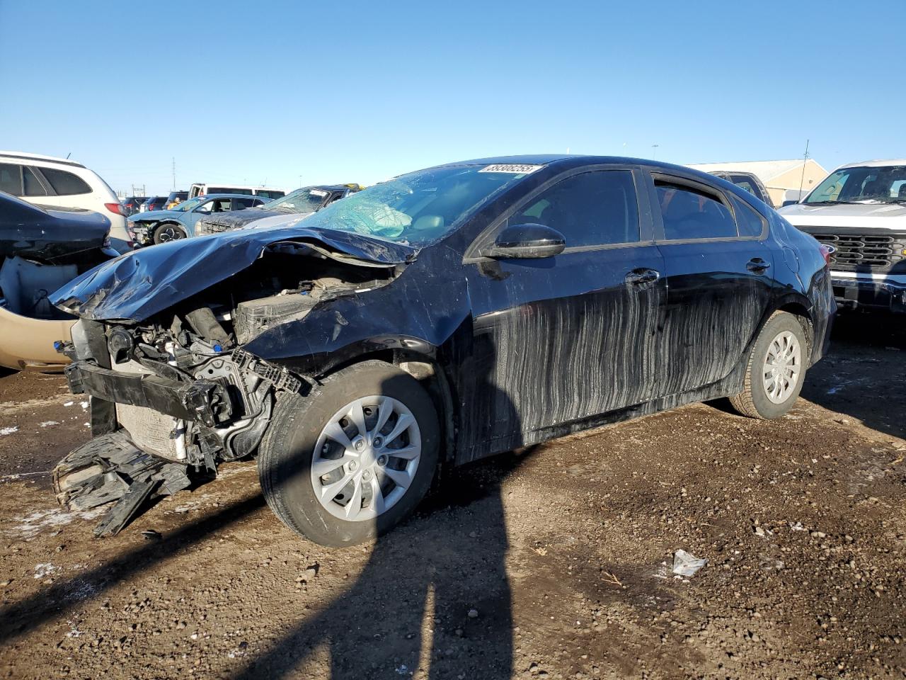 2022 KIA FORTE FE VIN:3KPF24AD4NE432182
