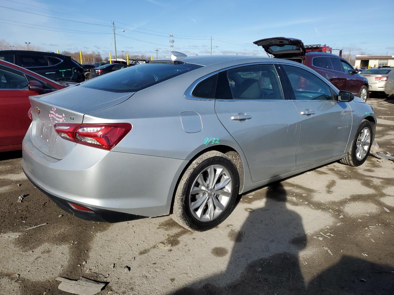 2022 CHEVROLET MALIBU LT VIN:1G1ZD5ST9NF144031