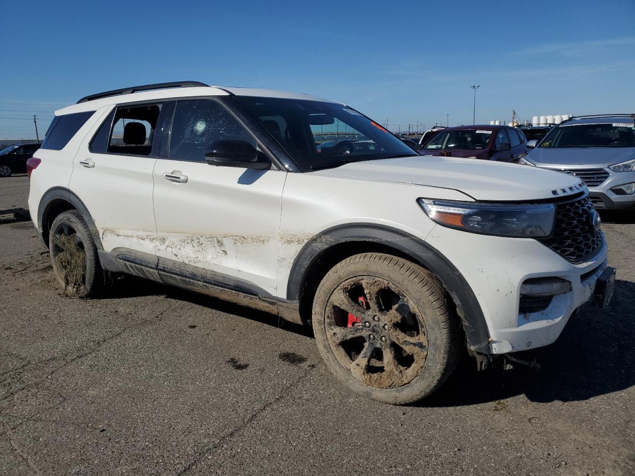 2023 FORD EXPLORER ST VIN:1FM5K8GC4PGB32965