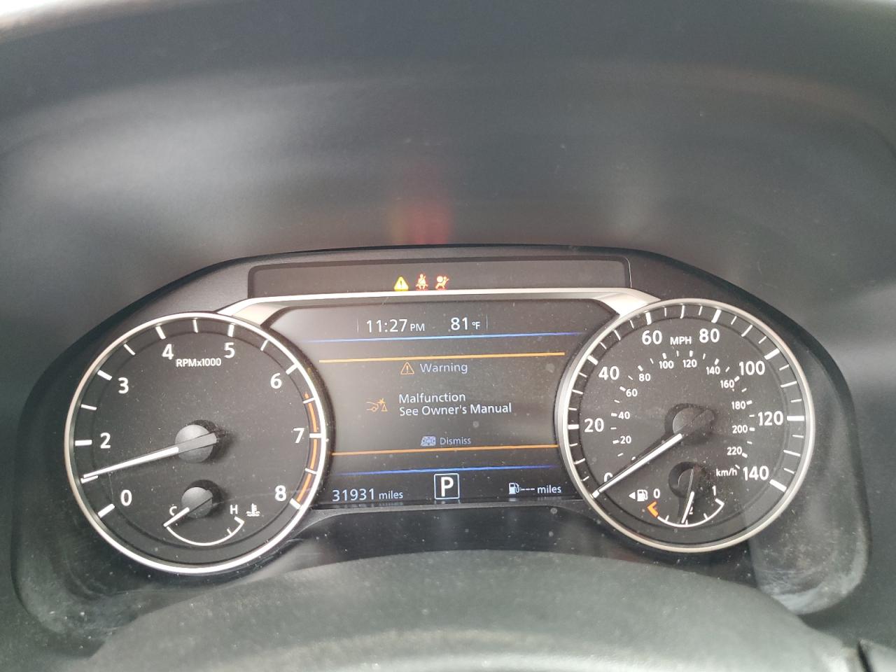 2022 NISSAN ALTIMA SV VIN:1N4BL4DW7NN407982
