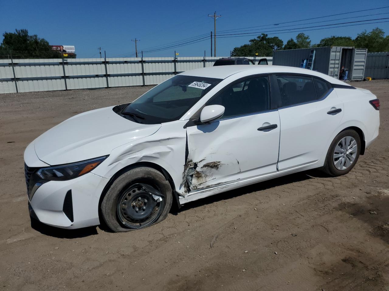 2024 NISSAN SENTRA S VIN:3N1AB8BVXRY207572